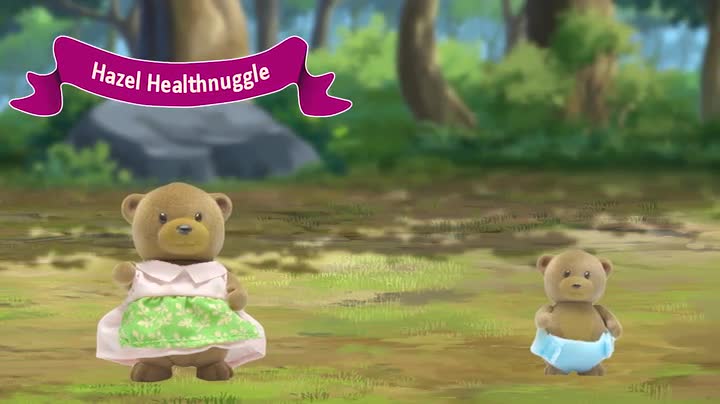 Li'l Woodzeez – Healthnuggle Bear Family Set – 4 Collectible Doll